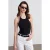Slim Fit Halterhals Tricot Blouse