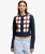 Argyle Vest Blauw