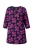 Ulla Popken Shirt  pink / zwart