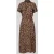 Christian Berg Woman Selection Midi-jurk met strikceintuur