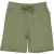 QPI regular waist sweatshort groen met textuur