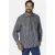 Jan Vanderstorm +FIT Collectie regular casual overhemd Plus Size donkerblauw