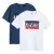 LEVI’S ® Shirt  donkerblauw / wit