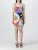 Abstract Mouwloos Mini Jurk