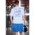 Bedrukt T-shirt met ronde hals