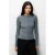 Geribbelde Gebreide Knopen Cardigan