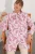 Lange Bloemen Viscose Overhemd