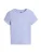 Tommy Jeans Shirt ‘Ess’  duifblauw / wit