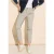 Street One Dames Satijnen 7/8-broek in Beige