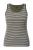 Ulla Popken Top  kaki / wit