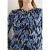 Cecil Dames Blouse met print in Blauw