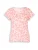 TOM TAILOR Shirt  lichtroze / wit