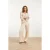 Smashed Lemon 25211 wijd satijnen broek |