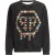 Open Back Sweatshirt Hexagon Stones