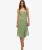 Cami Midi-jurk met Knoopsluiting en Print Green