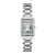 Emporio Armani  – dames horloge – zilverkleurig met  band