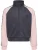 Hummel Sweatvest  grafiet / rosa
