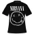 T-shirt Rock à Gogo Nirvana – White Smiley