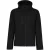 Regatta Heren Venturer 3 Layer Hooded Soft Shell Jacket (Zwart)
