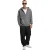 Urban Classics Heren Cozy Full Zip Hoodie (Wolk Grijs)