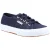 Superga Dames 2750 Cotu Classic Sneakers (Marineblauw/Wit)