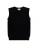 GOBI Cashmere Gebreide bodywarmer ‘Women’s Timeless Cashmere Crewneck Vest’  zwart