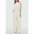JOSH V high waist wide leg broek – ecru