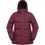 Mountain Warehouse Waterdichte gewatteerde jas voor dames (Bourgondië)