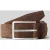 Pierre Cardin Riem van echt leer in suède-look