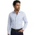 John Miller business overhemd Tailored fit effen lichtblauw katoen