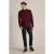 White Stuff Lambswool Mock Neck Jumper Dark Plum