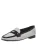 BALDININI Mocassins  zwart / offwhite