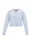 faina Gebreid vest ‘Fashion Look’  lichtblauw