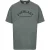 Everlast Katoenen T-shirt voor heren met flockprint (Grijs)