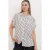 Geprinte Crepe Knopshirt