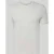 REVIEW Basic slim fit T-shirt met flock-logo op de borst
