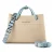 VALENTINO Shopper ‘Alexia Summer’  beige / lichtblauw