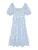 VERO MODA Jurk ‘VMCarrie’  opaal / pastelblauw