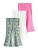 Next Broek  groen / pink / offwhite