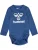 Hummel Rompertje/body ‘Flips’  royal blue/koningsblauw / wit