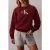 Calvin Klein Ls Monologo French Terry Renaissance Red