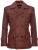 Cow Hide Dr Who Naval German Pea Coat leren jas