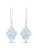 Rafaela Donata Oorbellen  hemelsblauw / zilver