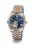 GUESS Analoog horloge ‘CONNOISSEUR’  navy / rose-goud / zilver