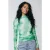 Colourful Rebel Neyo Tie Dye Mesh Top Mint