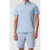 AlphaTauri Jomar V1.y9.01 Polo Shirt Short Fog Blue
