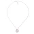 Orphelia ‘Ivory’ Dames 925 Sterling Zilveren Ketting met Hanger – Zilver/Rozen ZH-7091/1