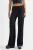 Textuur Wide Leg Broek met Trekkoord Taille