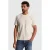 Cast Iron regular fit T-shirt met print – ecru
