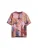 Desigual Shirt  lichtblauw / lichtbruin / lichtroze / rood